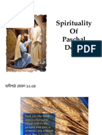 Spirituality of The Paschal Mystery: Fr. Bikash James Rebeiro, CSC