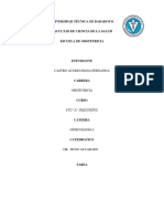 Ciclo menstrual y su regulación hormonal