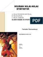 Pengukuran Nilai Statistik - Distribusi Populasi