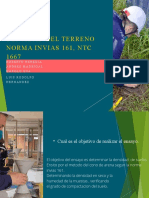 Densidad Del Terreno Norma Invias 161