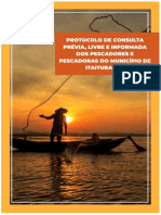 Protocolo de consulta dos pescadores de Itaituba