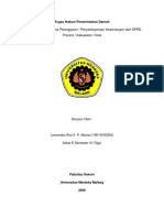 Tugas Hukum PemDa - Leonardus ESP Manao (19010000264) - 3E