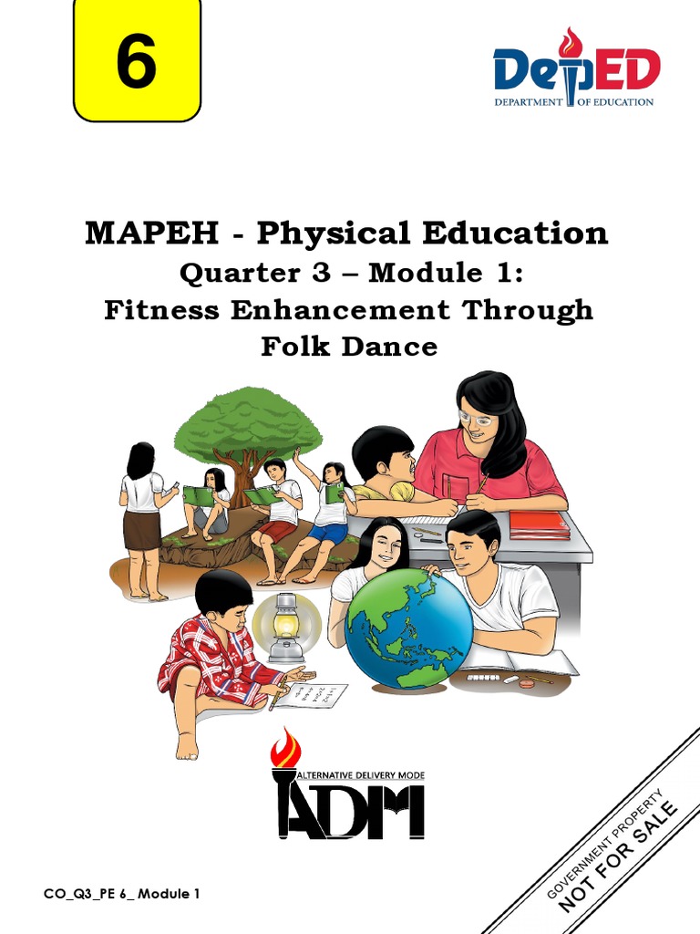 Pe6 Q3 Module 1 Lesson 1 Physical Fitness Through Dancingv2 Pdf