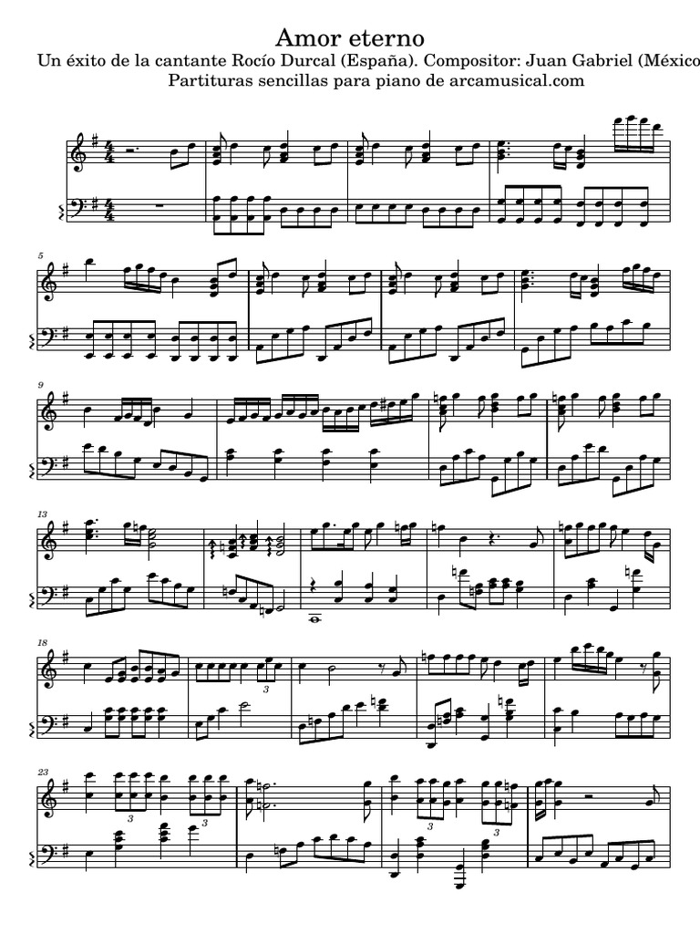 Amor Eterno: Un Éxito de La Cantante Rocío Durcal (España) - Compositor ...