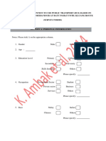 Questionaires Bus Services (Secured)