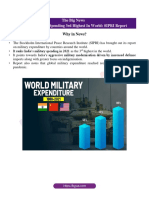 BYJUS Exam Prep IAS The Big News Indias Military Spending 3rd Highest in World 27th April 2022