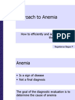 Approach To Anemia: How To Efficiently and Accurately Work Up The Anemic Children