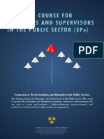 Training Course For Managers and Supervisors in The Public Sector (5Ps)