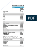 Listado de Aliados de Inversión Social Privada