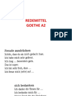 Goethe a2 - Sprechen Und Schreiben