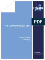 The European Green Deal: Constanze Fetting ESDN Office