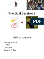 2-Substitution Matrices and Python - 2017