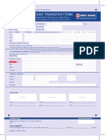 Account Transfer Form