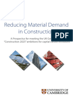 Reducing Material Demand in Construction
