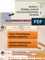 MODUL 7 Pembelajaran Bahasa Indonesia Di SD-MI