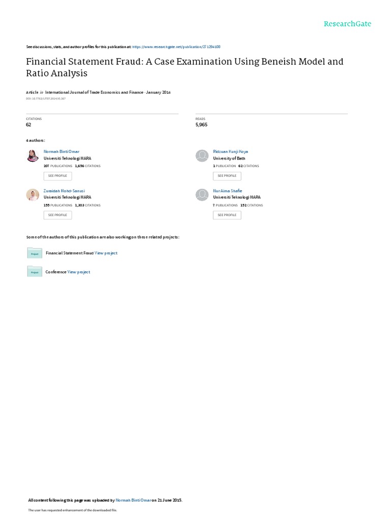 Fraud Detection for Auditors | PDF | Accounting | Audit