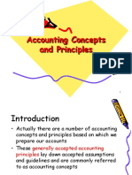 Accounting Principles and Concept