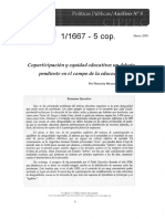 MEZZADRA y RIVAS Coparticipación y Equidad