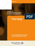 RIGOL & RODRIGUEZ 2022. NURSING. Guides To Mainstreaming Gender in University Teaching