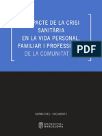 COSTA Et Al. 2021. Impacte Crisi Sanitària en La Vida Personal Familiar y Profesional UB.