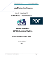 Universidad Nacional de Moquegua: Escuela Profesional de Gestión Pública y Desarrollo Social
