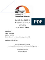 Image Processing & Computer Vision (ECL 451) Lab Workbook