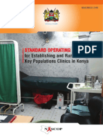 STANDARD OPERATING PROCEDURES For Establishing and Running Key Populations Clinics in Kenya