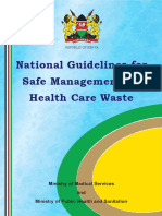 National Guidelines For Safe Management of Health Care Waste Final1