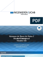 4 UCAB - Clase de BD 2 Diseño Conceptual Modelo - de - Datos - ER - 28 - 10 - 2021