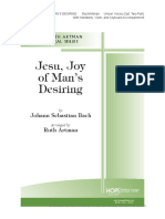 Jesu, Joy of Man's Desiring: Johann Sebastian Bach Ruth Artman