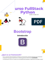 Curso FullStack Python Bootstrap: introducción al framework CSS más popular