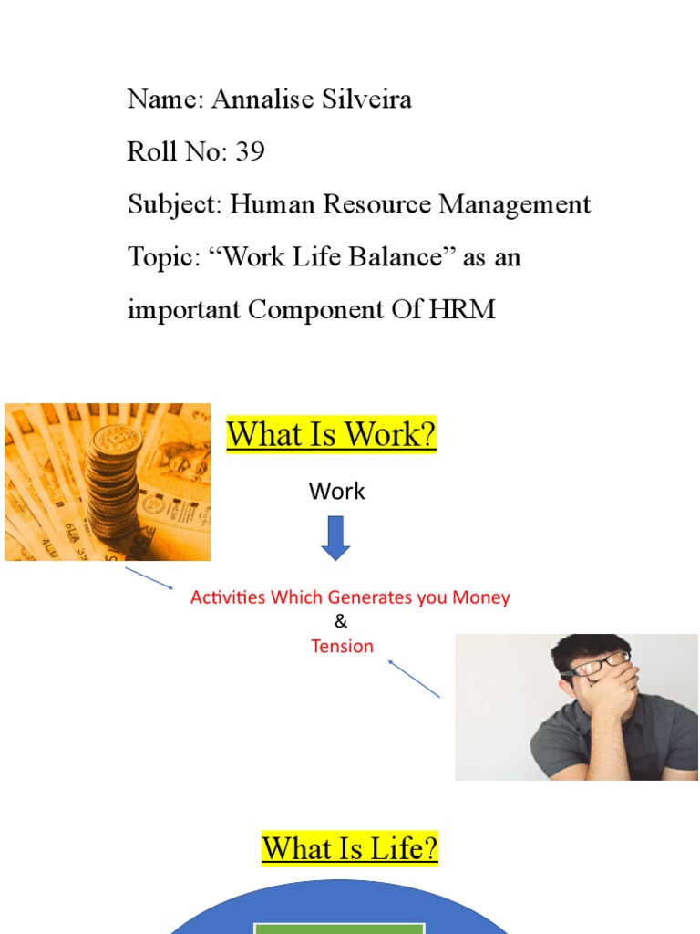 HRM Work Life Balance | PDF | Employment | Business