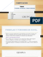 Grupo # 4 Presentacion de Excel