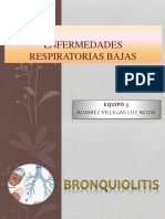 Enfermedades Respiratorias Bajas