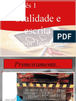 Português 1-2- Oralidade e escrita