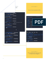 UNIX commands and programs lab experiments