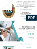 Indicadores de Gestion Comercial