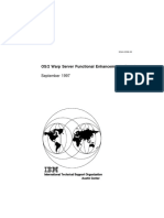 OS2 Warp Server Functional Enhancements Part 1