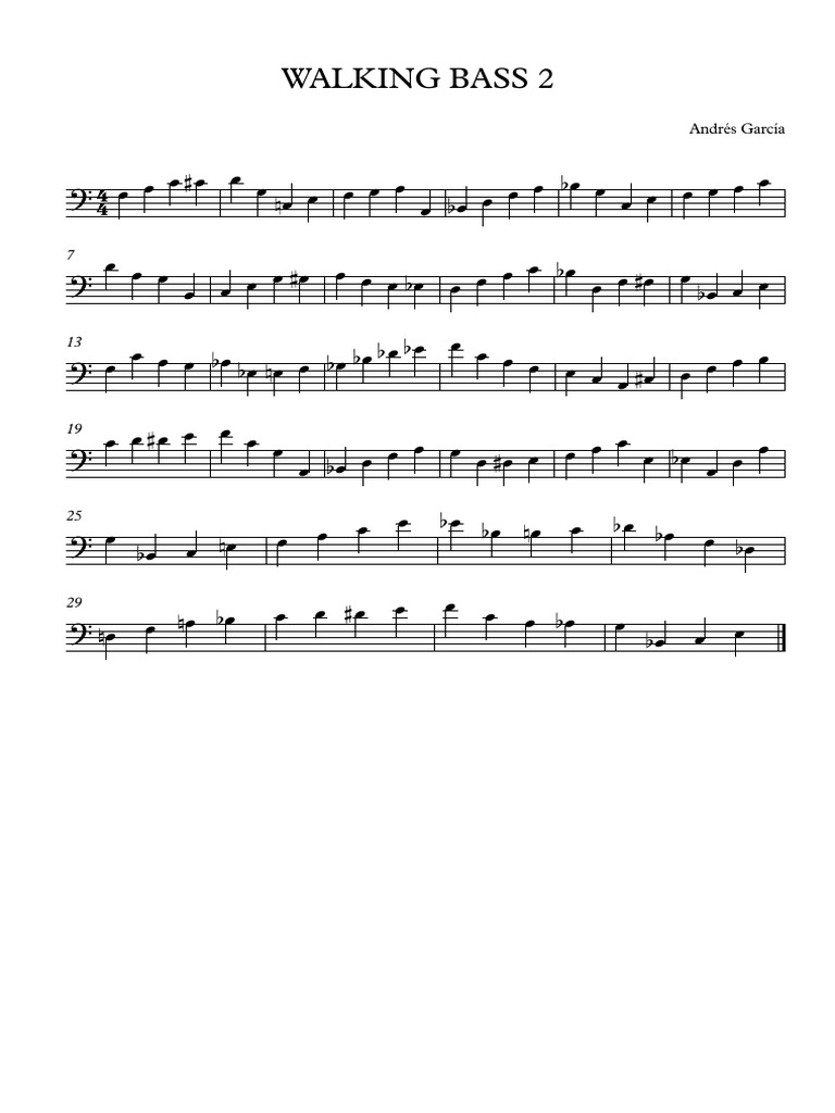 Walking Bass 2 PDF