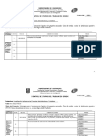 control de estapas del trabajo