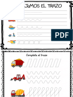 PEGAR PDF Fichas de Grafomotricidad Trebajamos El Trazo PDF
