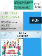 teorias psicologicas del desarrollo y desarrollo evolutivo de la adultez temprana ppt