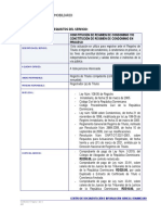 Constitución de régimen de condominio