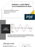 Señal Analógica y Señal Digital