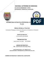 Informe de Practica