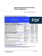 Pooled Procurement Mechanism Reference Pricing COVID-19 Diagnostics