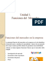 Unidad 1. Funciones Del Mercadeo - Variables Controlables y No Controlables.