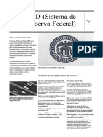 FED (Sistema de Reserva Federal) : Decisiones Que Ha Tomado A Partir Del Covid-19