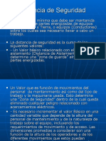 Distancia de seguridad eléctrica