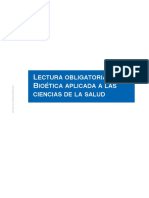 Bioética Aplicada A Las Ciencias de La Salud